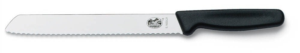 סכין לחם ידית פלסטיק 18 ס"מ דגם 5.1633.18 - Victorinox