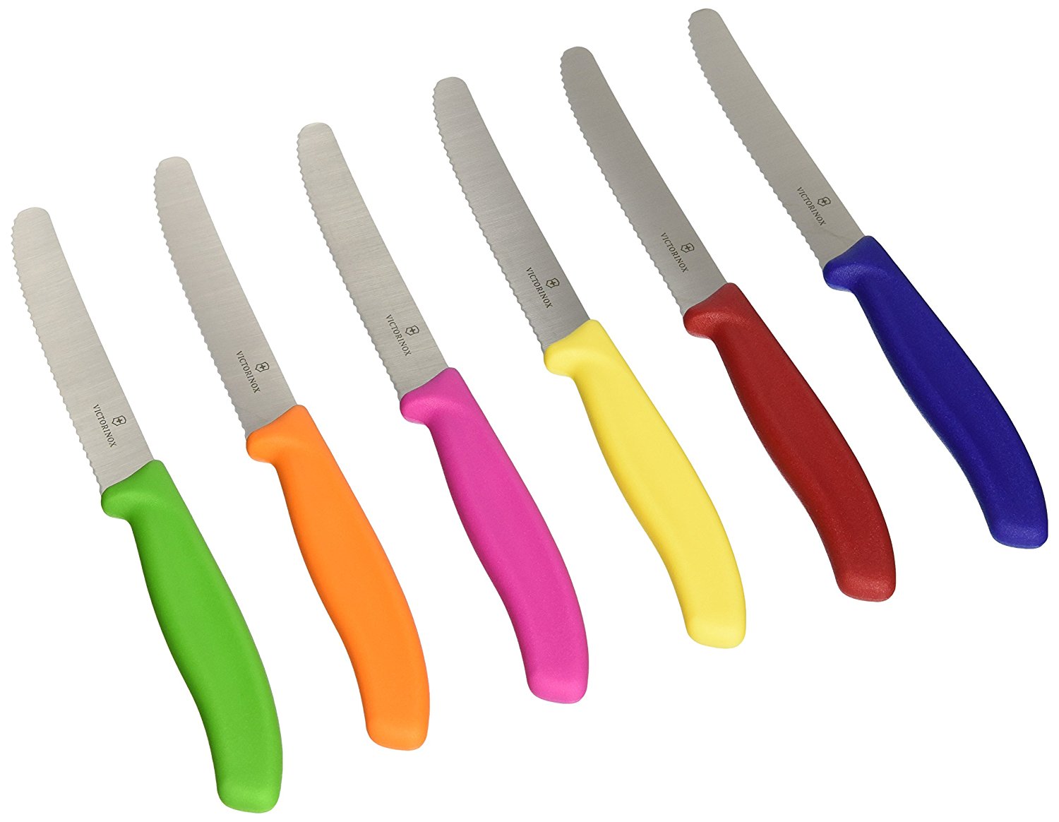 סכין ירקות מעוגל משונן - Victorinox