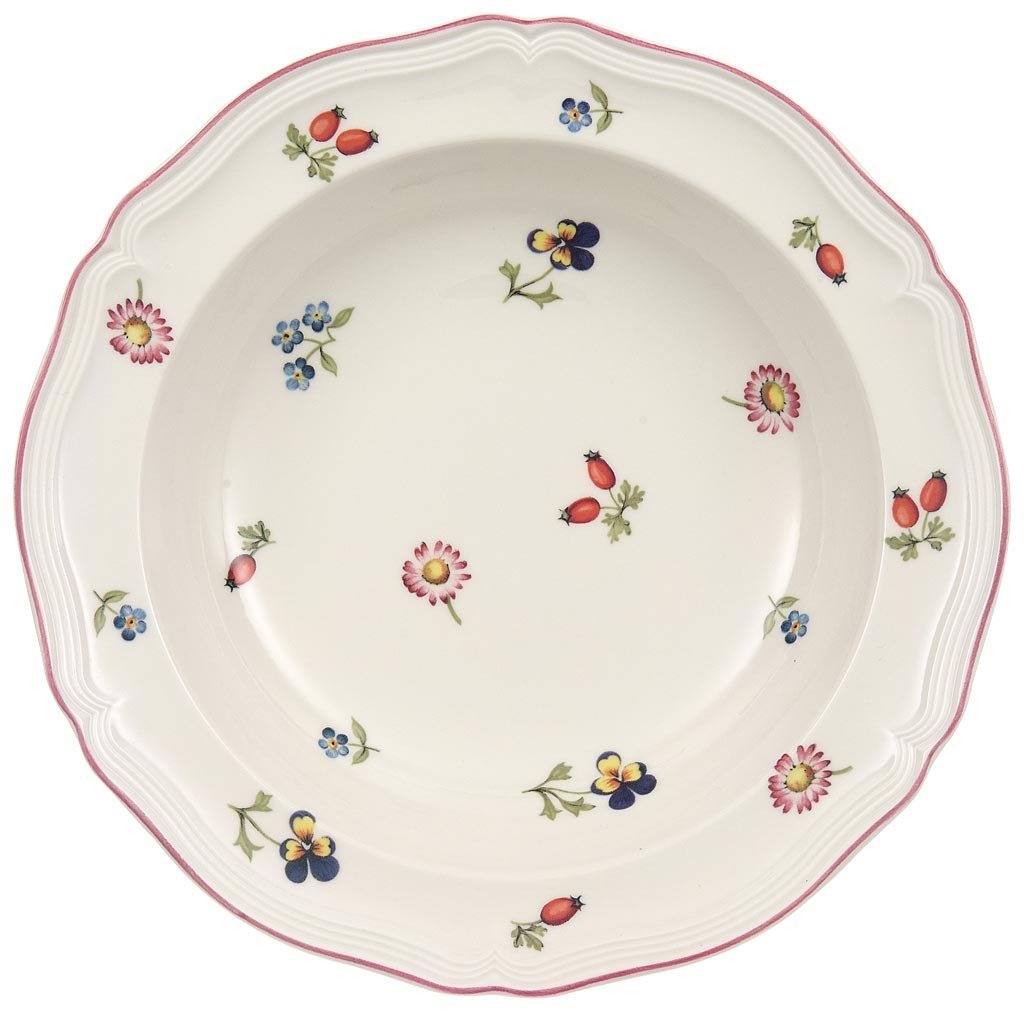 צלחת מרק  דגם  villeroy boch - Petite Fleur