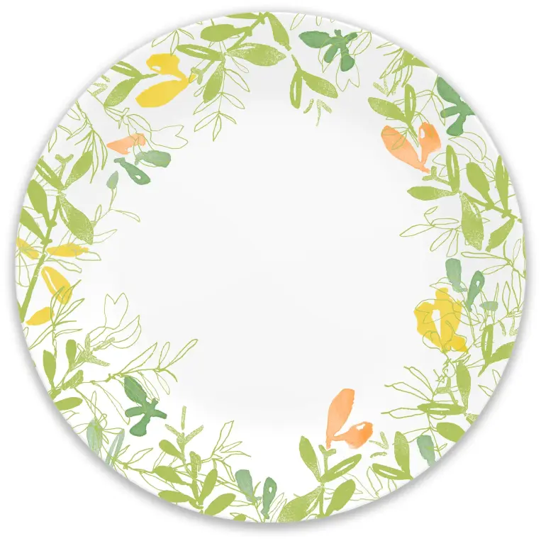 צלחות קורנינג דגם (103) Corelle - Contemporary Fruit 