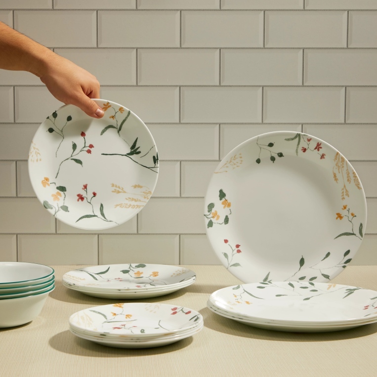 צלחות קורנינג דגם (139) Corelle - Wildflower Scatter 